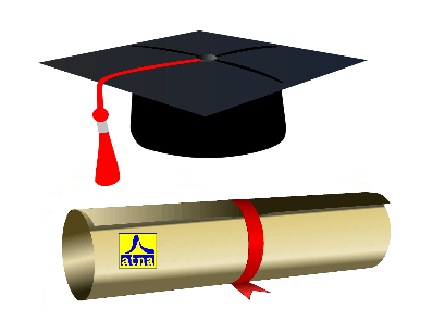 diploma de graduación de academia atna